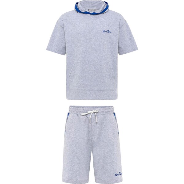 Dandalo Joggingová súprava modrá / sivá melírovaná 65921663