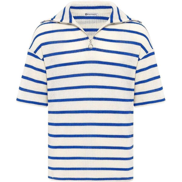 Dandalo Sveter modrá / biela 65653787