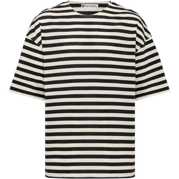 Dandalo Tričko čierna / prírodná biela 65653819