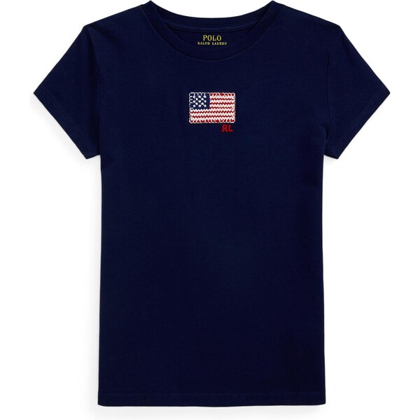 Polo Ralph Lauren Tričko námornícka modrá / červená / biela 63806467