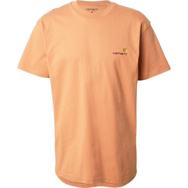 Carhartt WIP Tričko American Script marhuľová 63874288