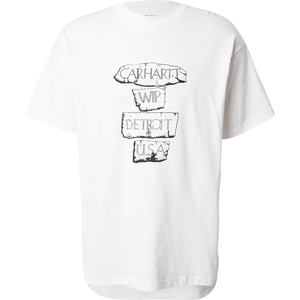 Carhartt WIP Tričko Masterpiece sivá / tmavosivá / čierna / biela 63874360