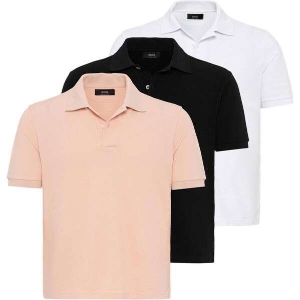 Antioch Tričko rosé / čierna / biela 65653752