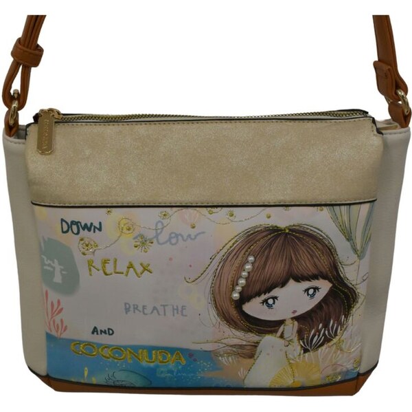 JOHN-C Dámska béžová kabelka LUCY 63884988