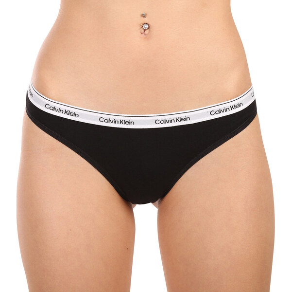 3PACK dámske tangá Calvin Klein viacfarebná (QD5209E-WAC) 63892688