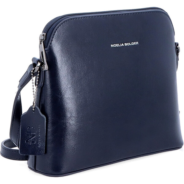 Kožená kabelka crossbody Noelia Bolger modrá NB 0078 TM 64020268