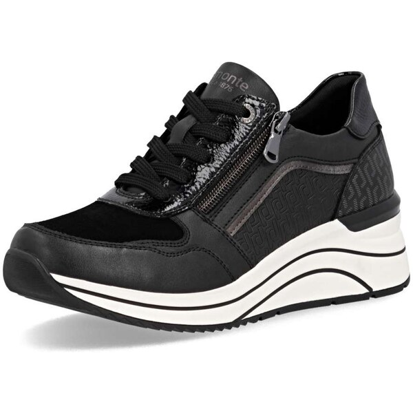 RIEKER Dámske tenisky REMONTE D0T16-03 čierna W5 63889872