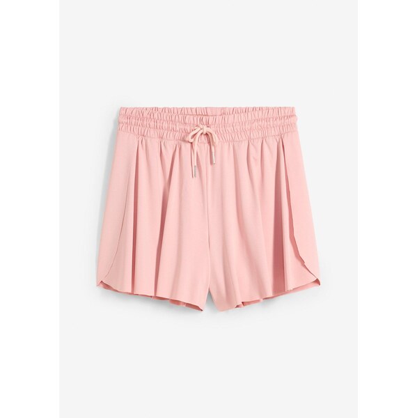 bonprix Šortky bez zapínania v tenisovom štýle, farba ružová 63894283