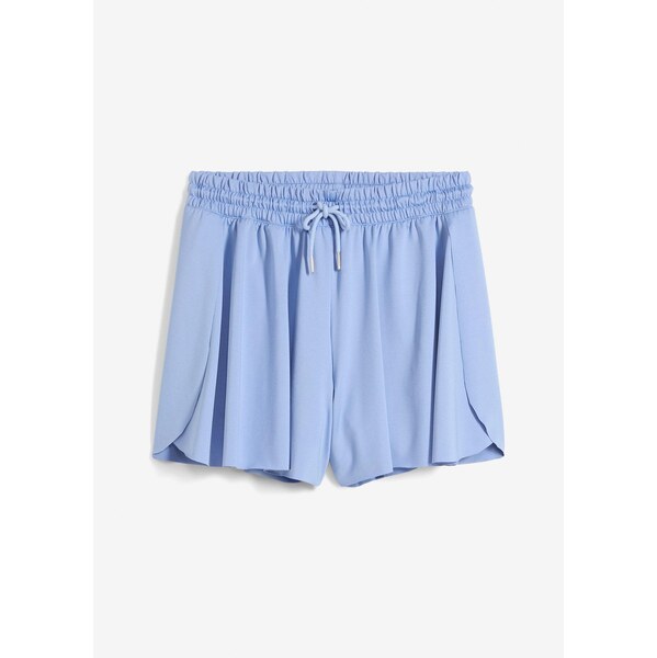 bonprix Šortky bez zapínania v tenisovom štýle, farba modrá 63894284