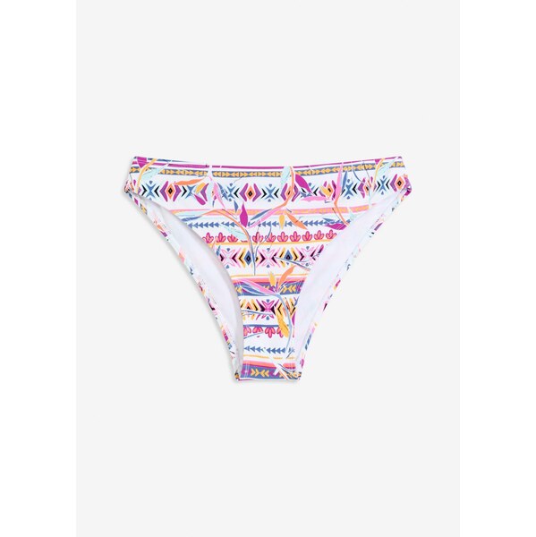 bonprix Bikinové nohavičky, vysoké, farba biela 63894334