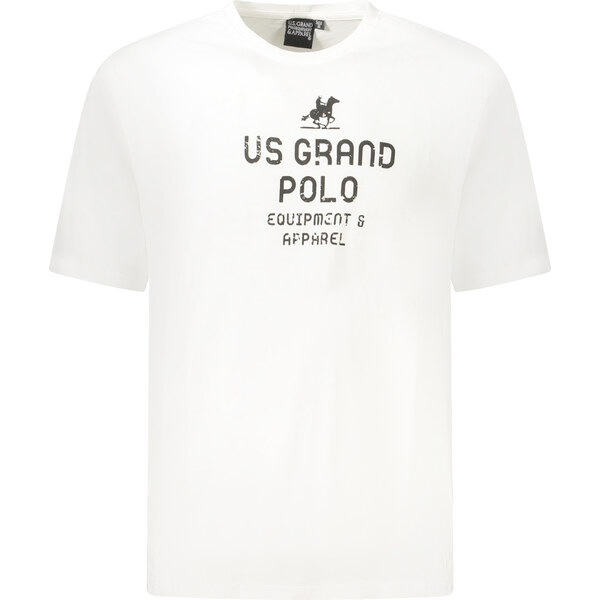 U.S. GRAND Biele pánske tričko US Grand Polo 64710461