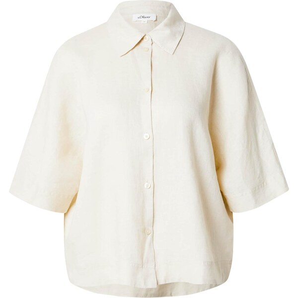 s.Oliver Blúzka biela ako vlna 64008889