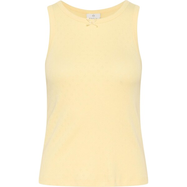 Kaffe Top KAElia pastelovo žltá 63898357