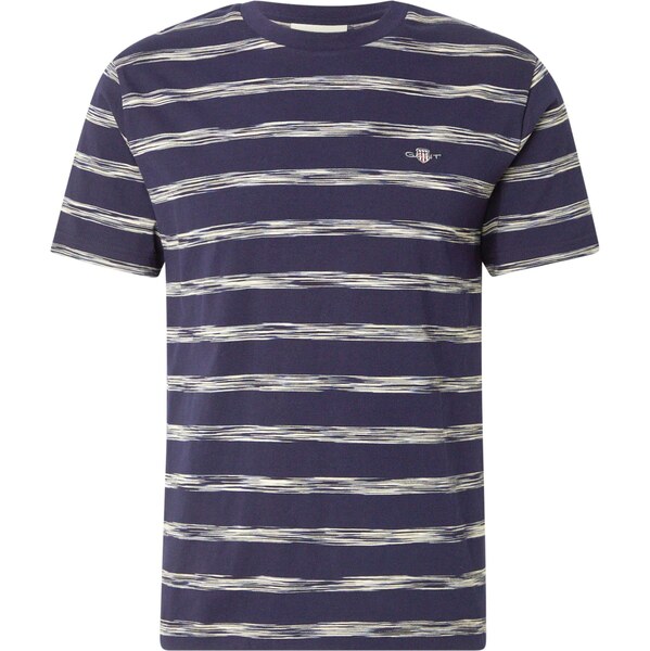 GANT Tričko tmavomodrá / šedobiela 63898448