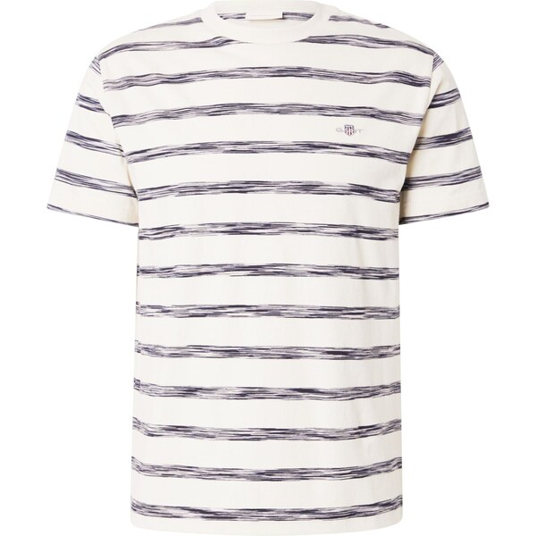 GANT Tričko krémová / tmavosivá 63898449