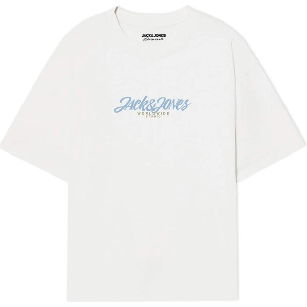 Jack & Jones Junior Tričko svetlomodrá / olivová / biela 63898547