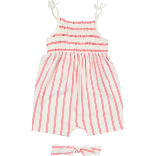 GAP Overal staroružová / prírodná biela 63898581