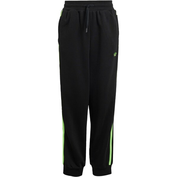 ADIDAS ORIGINALS Nohavice Loose 3-Stripes trávovo zelená / čierna 63898387