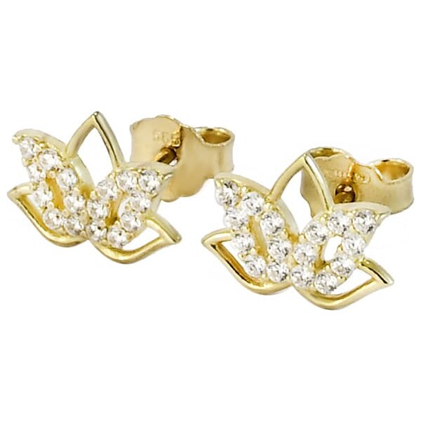 Zlaté náušnice Glare 354 63905248