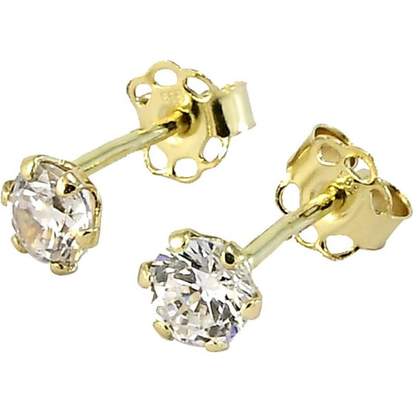 Zlaté náušnice Glare 362 63913886