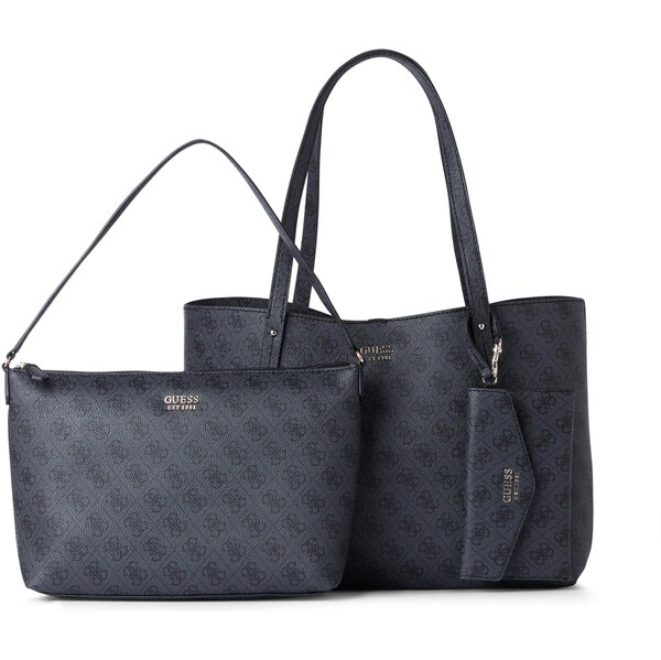 GUESS Shopper BRENTON TOTE antracitová 63918315