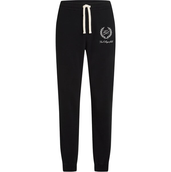 Karl Lagerfeld Nohavice Hotel čierna / biela 63919467