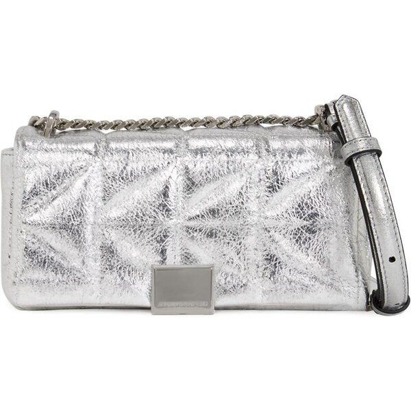 Karl Lagerfeld Taška cez rameno strieborná 63919469