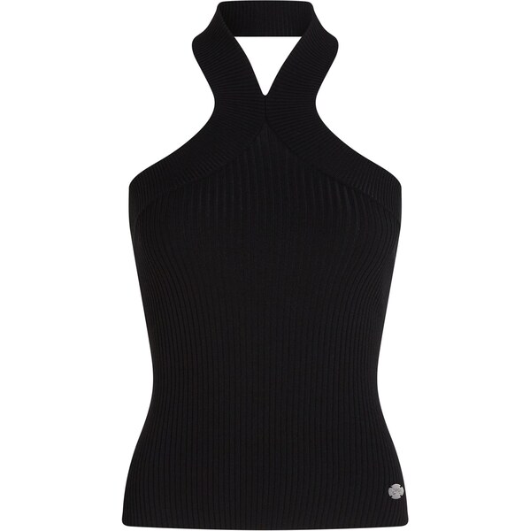 Karl Lagerfeld Vyšívaný top čierna 63919494