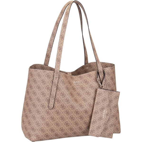 GUESS Shopper BRENTON TOTE hnedá / svetlohnedá 63919525