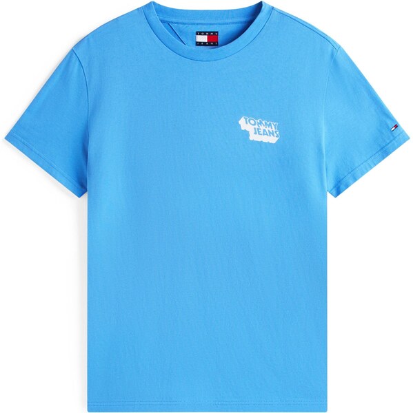 Tommy Jeans Tričko azúrová / biela 63919831