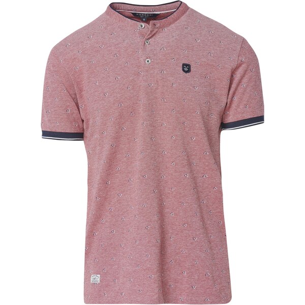 KOROSHI Tričko brusnicová / čierna 65879544