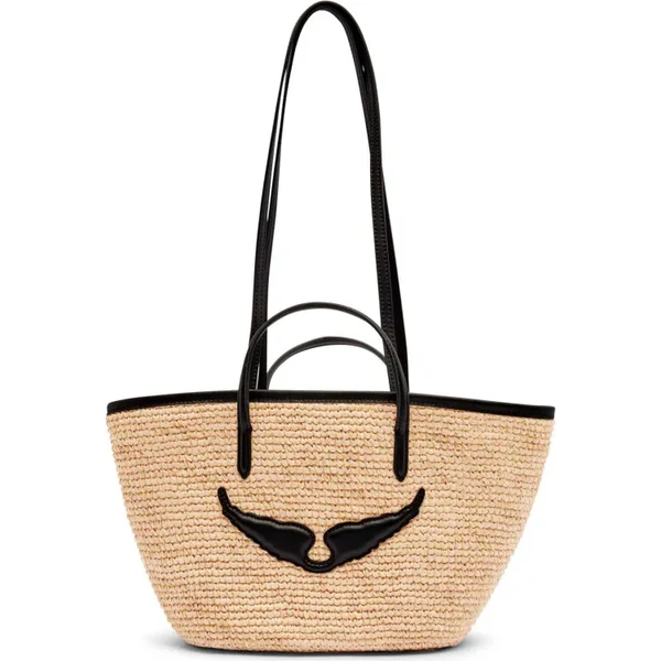 Zadig&Voltaire Kabelka na rameno MINI WINGS | s prímesou kože 63778975