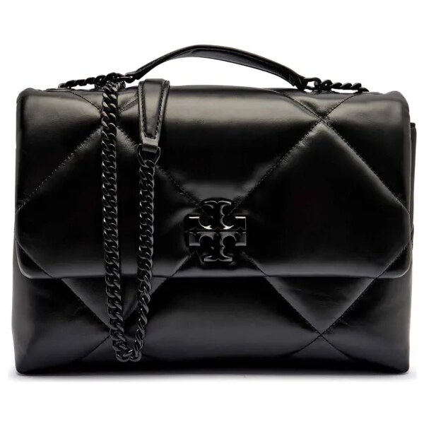 TORY BURCH Kožená kabelka na rameno Kira Diamond 63716044