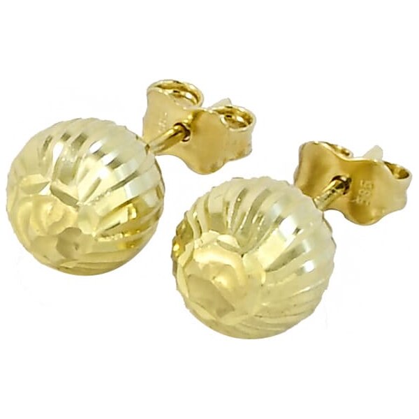 Zlaté náušnice Glare 371 63932028