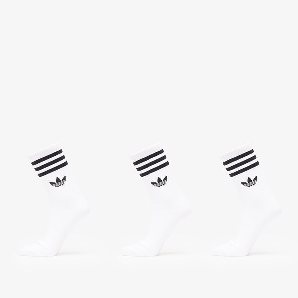 adidas Originals adidas 3 Stripes Crew Socks 3-Pack White/ White/ 63935708