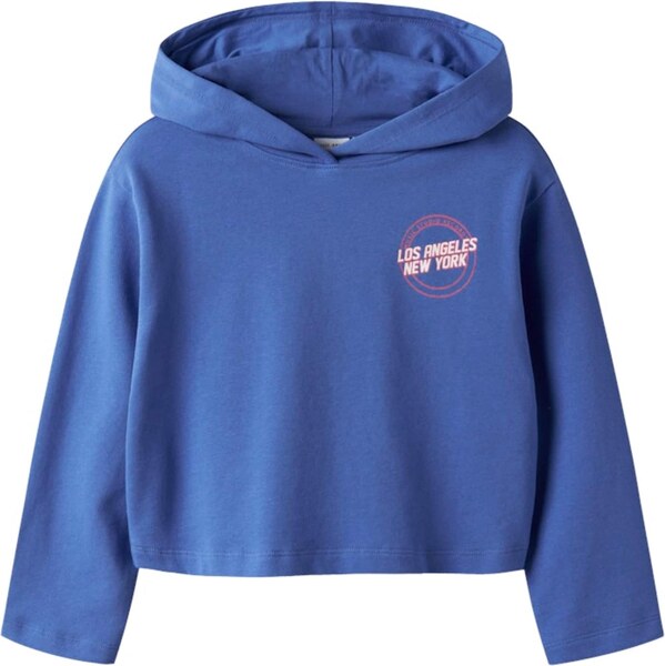 NAME IT Mikina NKFVIALA modrá / červená / biela 64017921