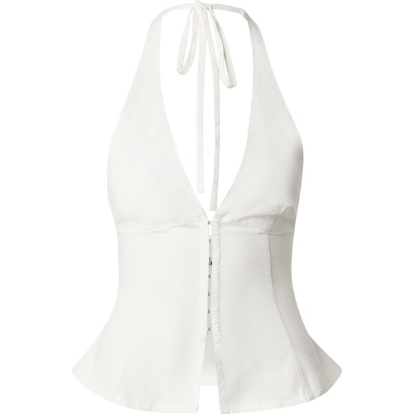 WEEKDAY Top Faline biela 66008185