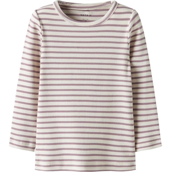 NAME IT Tričko NMNBANI svetlofialová / biela 63956629