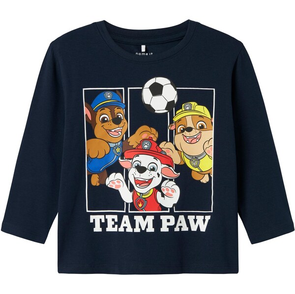 NAME IT Tričko NMMJOLL PAW modrá / námornícka modrá / červená / biela 63956646