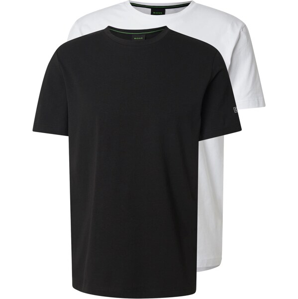 BOSS Tričko sivá / čierna / biela 63956901