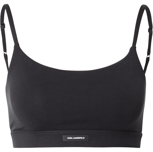 Karl Lagerfeld Podprsenka čierna / biela 63956915
