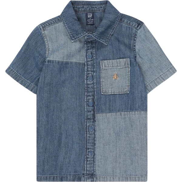 GAP Košeľa modrá denim / tmavomodrá 63956938