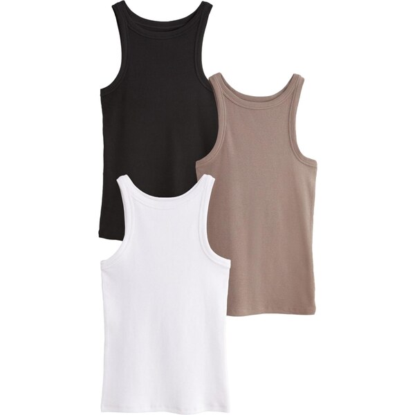 The Set Top hnedá / čierna / biela 63956559