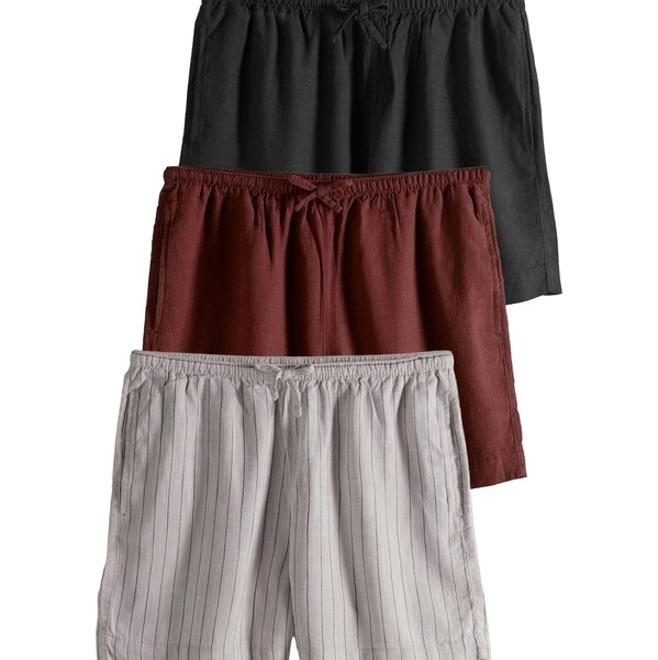 The Set Nohavice nebielená / gaštanová / čierna 64500748