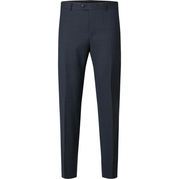 SELECTED Nohavice s pukmi SLH-Theo námornícka modrá 64163298