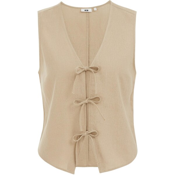 WE Fashion Vesta krémová 65880327