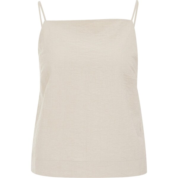 WE Fashion Top svetlobéžová 65880352