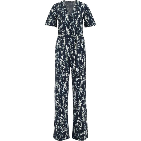 WE Fashion Overal námornícka modrá / biela 65880337