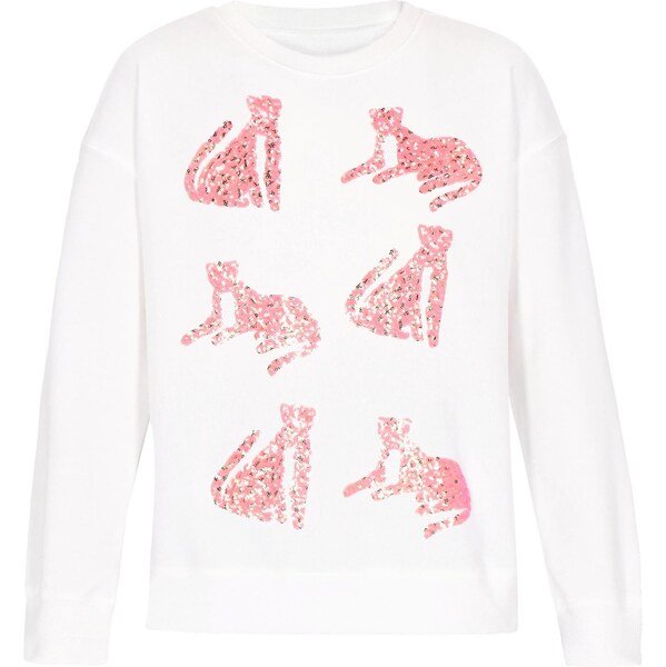 swirly Mikina zlatá / pitaya / biela 65694024