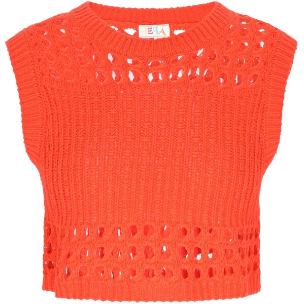 IZIA Vyšívaný top oranžová 65649246